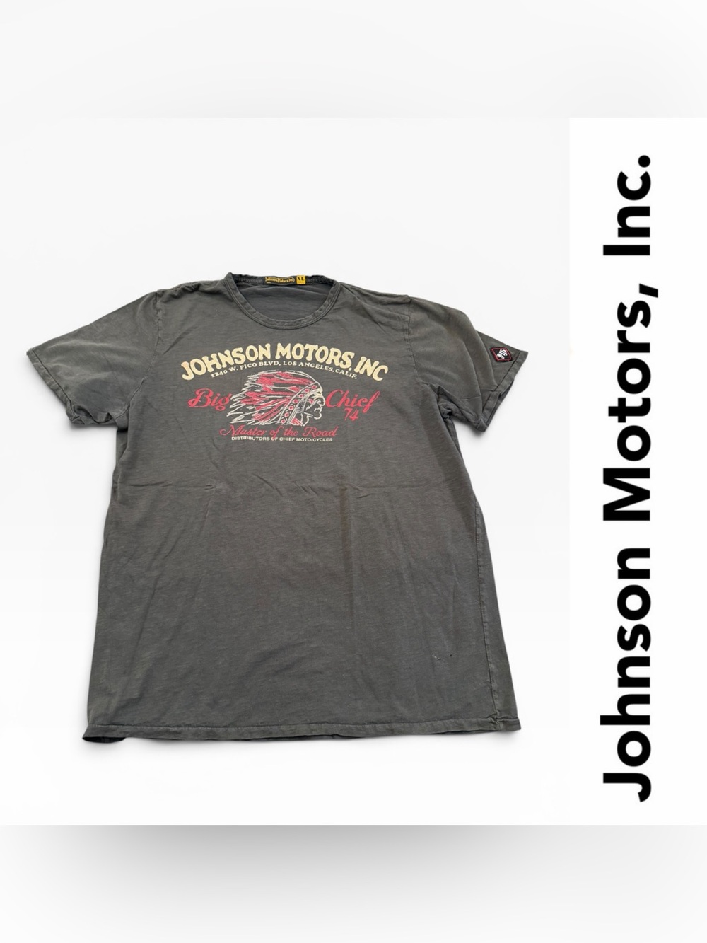 Men's Gray Graphic Tee - Big Chief